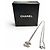 Collana CHANEL Vintage 06P Coco Mark con strass Argento - vista 2