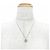 Collana CHANEL Vintage 06P Coco Mark con strass Argento - vista 3