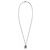 Collana CHANEL Vintage 06P Coco Mark con strass Argento - vista 4