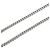 Collana CHANEL Vintage 06P Coco Mark con strass Argento - vista 7