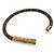 Bracciale Louis Vuitton LV Confidential Monogram D'oro - vista 7