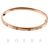 Bracciale con charm Cartier in oro rosa 18K