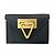 Bottega Veneta Tarjetero acordeón Triangle Saint Germain Negro