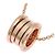 Bulgari Collana Bvlgari B.zero1 Pink Gold - vista 2