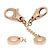 Bulgari Collana Bvlgari B.zero1 Pink Gold - vista 7