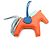 Hermès Hermes Rodeo Charm PM Blu Arancione - vista 2
