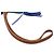 Hermès Hermes Rodeo Charm MM in Agneau Milo Marrone Blu - vista 3