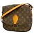 Borsa a tracolla Louis Vuitton Monogram Saint Cloud GM Marrone