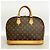 Louis Vuitton Alma Monogram Handtasche M51130 Braun - Ansicht 10