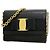 Borsa a tracolla in pelle Vara Salvatore Ferragamo Nero