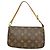 Louis Vuitton Monogram Pochette Accessoires Pouch Marrone