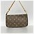 Louis Vuitton Monogram Pochette Accessoires Pouch Marrone - vista 9