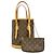 Borsa Tote Louis Vuitton Monogram Bucket PM Marrone