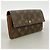 Louis Vuitton Monogram Pochette Portemonnaie Credit Long Wallet Marrone - vista 2