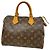 Borsa Louis Vuitton Monogram Speedy 25 Marrone