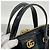 Borsa 2-Way Gucci Ophidia in camoscio nero - vista 8