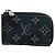Portamonete Louis Vuitton Monogram Eclipse Nero