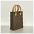 Louis Vuitton Monogram Petite Sac Plat Handtasche Braun - Ansicht 2