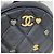 Borsa a tracolla con catena Chanel Matelassé Nero - vista 7