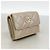 Portafoglio tri-fold Chanel rosa metallizzato Argento - vista 2