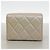 Portafoglio tri-fold Chanel rosa metallizzato Argento - vista 8