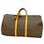 Louis Vuitton Boston Monogram Keepall 55 Braun