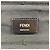 Pouch Fendi nera e grigia Marrone Nero - vista 5