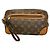 Borsa a pochette Louis Vuitton Monogram Marly Dragonne GM Marrone
