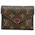 Portafoglio Louis Vuitton Tri-fold in Fuchsia Fuschia