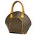 Borsa Louis Vuitton Monogram Ellipse PM Marrone