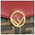 Fendi Leather Long Wallet Brown Red - view 7