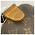 Borsa Louis Vuitton Monogram Pochette Gange Marrone - vista 8