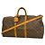 Louis Vuitton Boston Monogram Keepall Bandoulière 55 Marrone