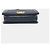 Chanel Boy Medium Blu Navy Pelle d'Agnello Blu scuro - vista 5