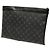 Louis Vuitton Black Monogram Eclipse Discovery Pochette GM Negro - vista 2