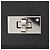 Cartera compacta Hermès Black Veau Madame Kelly Pocket Negro - vista 5