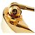 Spilla Chanel Gold CC placcata oro con chiusura a rotazione D'oro - vista 5