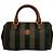 Fendi Brown Pequin Boston Marrone Marrone chiaro