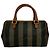 Fendi Brown Pequin Boston Marrone Marrone chiaro - vista 2