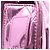 Chanel Pink Mini Quilted Metallic Mirror Calfskin Hollywood Boulevard Flap Rosa - vista 11