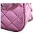 Chanel Pink Mini Quilted Metallic Mirror Calfskin Hollywood Boulevard Flap Rosa - vista 15