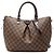 Louis Vuitton Brown Damier Ebene Siena MM Marrone