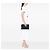 Clutch Prada in pelle Saffiano nera con logo Nero - vista 5