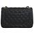 Chanel Black Jumbo Classic Caviar Double Flap Nero - view 4