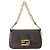 Fendi Brown Mini Zucchino Spalmati Chain Mamma Forever Marrone Marrone scuro - vista 11