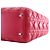 Dior Red Medium Lambskin Cannage Lady Dior Rosso - vista 12