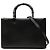 Tote Gucci Cinghiale Bamboo in pelle nera Nero