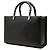 Tote Gucci Cinghiale Bamboo in pelle nera Nero - vista 2