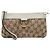 Pouch da polso Gucci Abbey D Ring in canvas GG beige