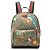 Mochila Gucci Beige GG Supreme Tian Bege